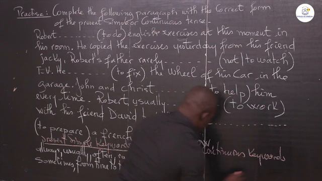 Exercices - Première - Anglais : Differences between present simple and present continuous tenses смотреть онлайн