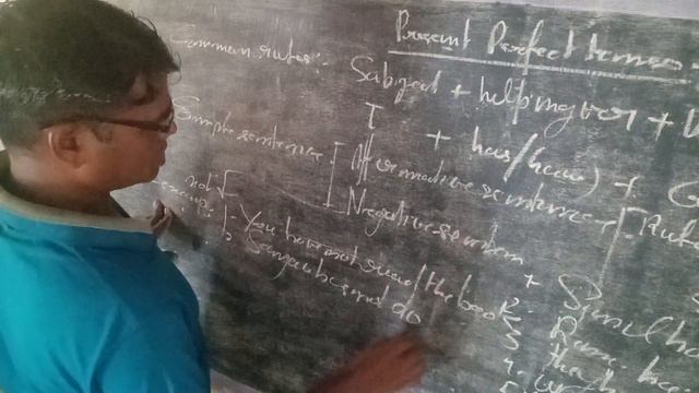 present perfect tense by Rajesh sir смотреть онлайн