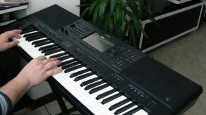 Анна Герман - Один раз в год сады цветут(Кавер на синтезаторе Yamaha psr-sx700