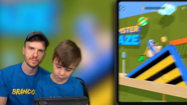 VIREI UM HAMSTER - Brancoala Games Joga HamsterMaze no Tablet смотреть онлайн