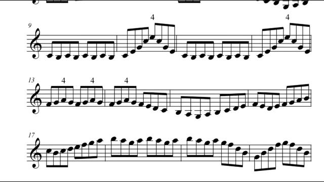 Franz Wohlfahrt - 60 Studies For Violin, Op. 45, No. 1