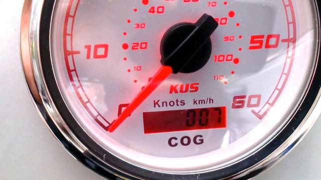 KUS GPS marine speedometer смотреть онлайн