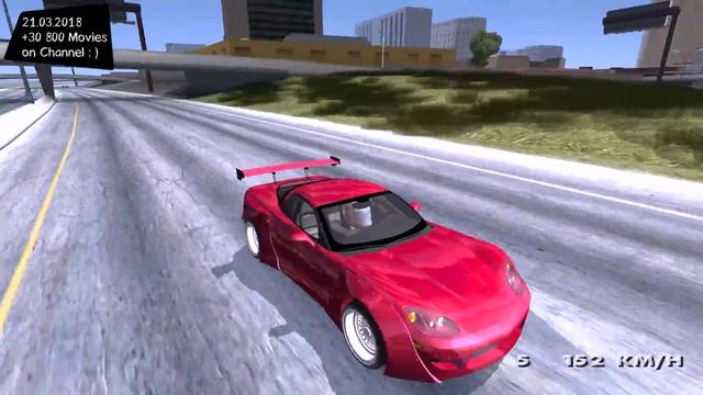 Chevrolet Corvette C6 Widebody Grand Theft Auto San Andreas GtaInside _REVIEW смотреть онлайн