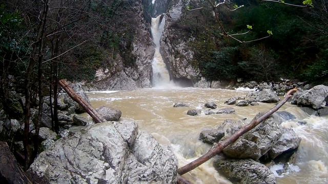 Агурские водопады, Мацестинский район, Сочи, 18.02.19 (3) смотреть онлайн