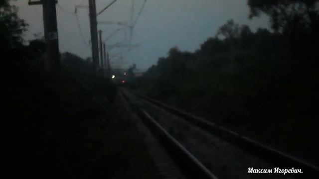 Электропоезд ЭД4М 0312 - Захарово, Ногинск смотреть онлайн