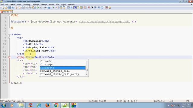 Foreign Currency Exchange API using PHP смотреть онлайн