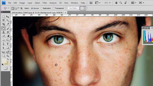 Photoshop in Nepali #4 | Healing tools [with Patch & Red Eye] смотреть онлайн