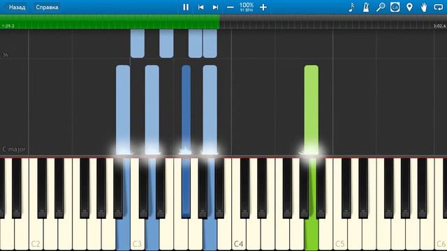 Alessandro Safina - Luna [Piano Tutorial] Synthesia смотреть онлайн