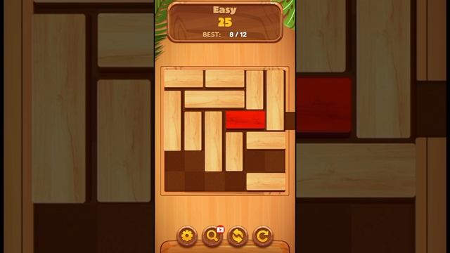 Unblock Sliding Block puzzle Game Level 25 #shorts #unblockpuzzle смотреть онлайн