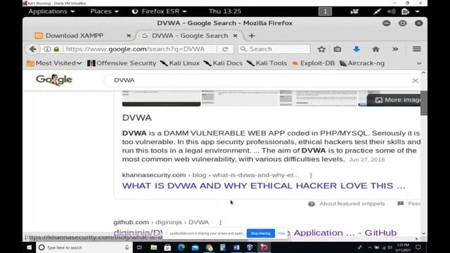 DVWA Installation and Configuration on Kali Linux смотреть онлайн