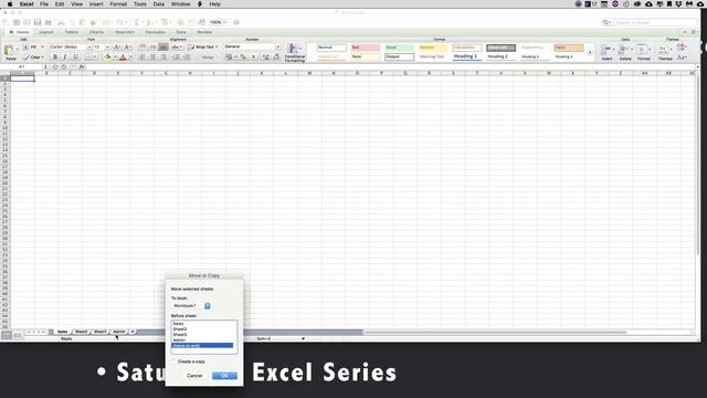 Excel for Mac | Learning the Basics | Episode 5 | Sheets смотреть онлайн