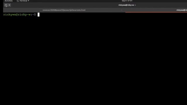 #4 Create new sudo user centos 8 - Cyberpanel Tutorial смотреть онлайн