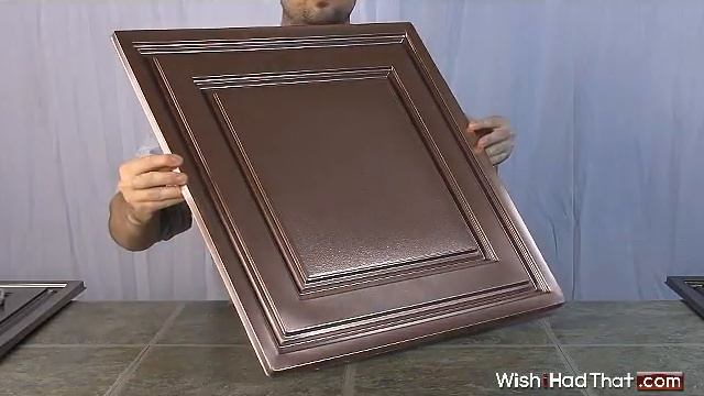 Copper Stratford Style Ceiling Tile смотреть онлайн