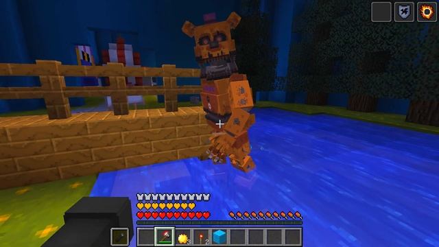 из ЖИТЕЛЯ в КОШМАРНОГО ФРЕДБЕРА МАЙНКРАФТ фнаф пять ночей с фредди майнкрафт Fnaf Minecraft