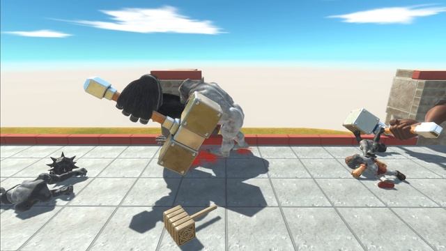 Hammer Hand Challenge - Animal Revolt Battle Simulator смотреть онлайн