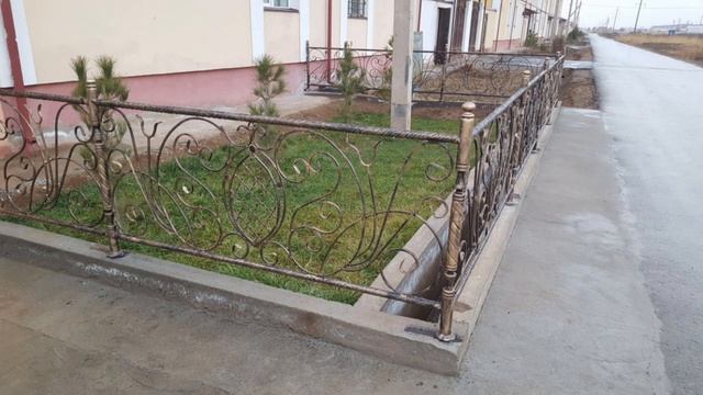 Кованый забор. Forged fence. Reshyoyka yasash. Решётка урнатиш. смотреть онлайн