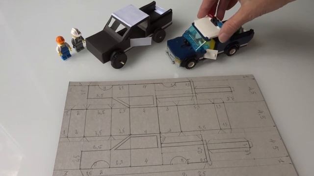 Делаем ПИКАП из картона смотреть онлайн