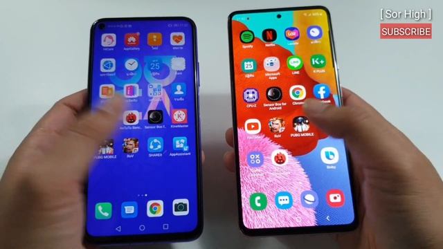 Nova 5T VS Galaxy A51 смотреть онлайн