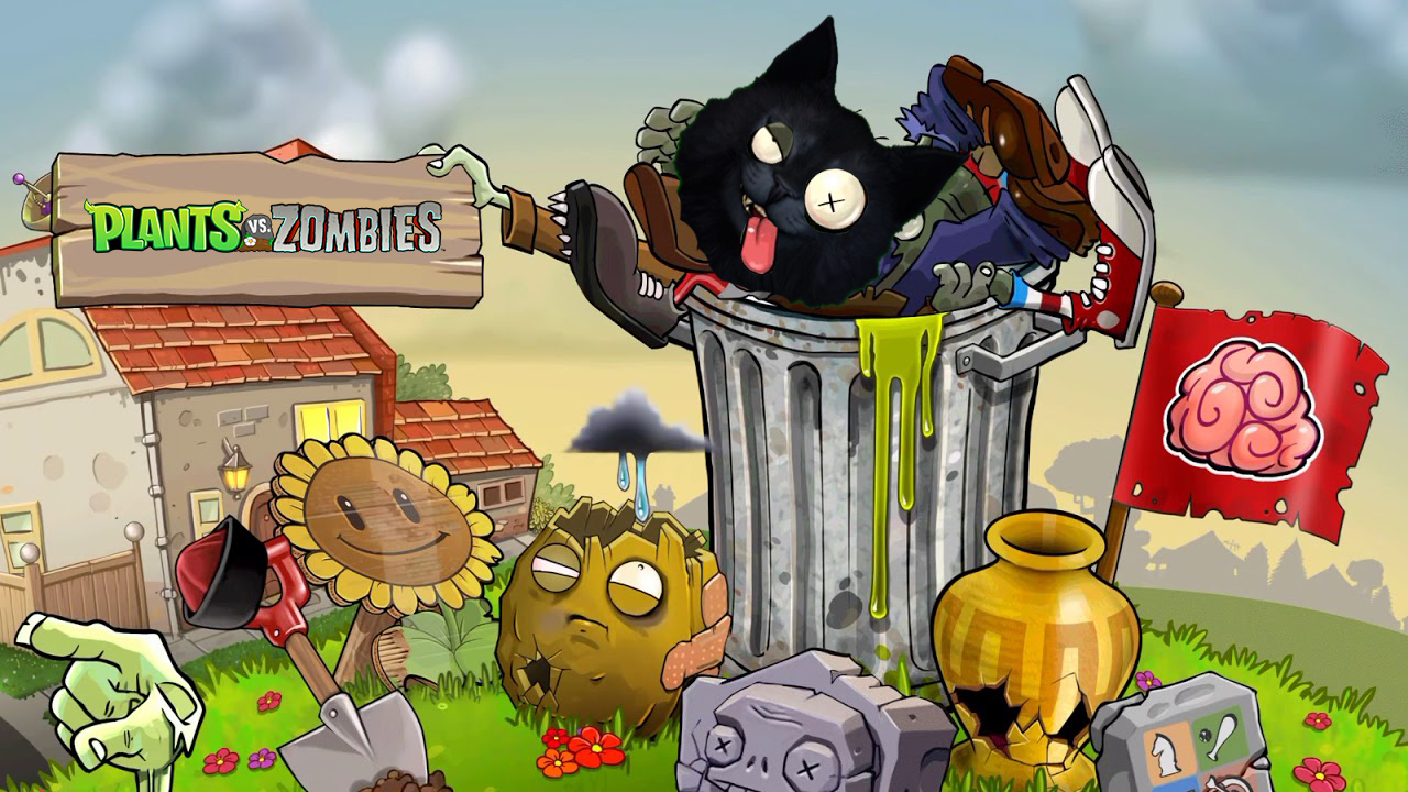 Растения против зомби / Plants vs Zombies / Защищаем пенопласты). смотреть онлайн