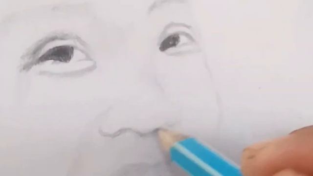 Charcoal Pencil ( My Pic ) thank sa ng Draw❤️❤️❤️ смотреть онлайн