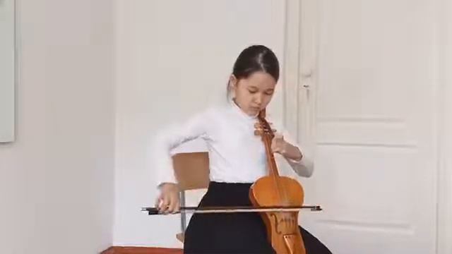 Ержигитова Алема, И.Бах - 