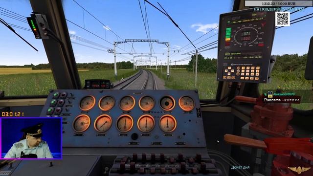 ?RTrainSim [ VRT, Мультиплеер, ВЛ80с-2661, Кубань ] 28.01.2024г. 17:00мск. смотреть онлайн