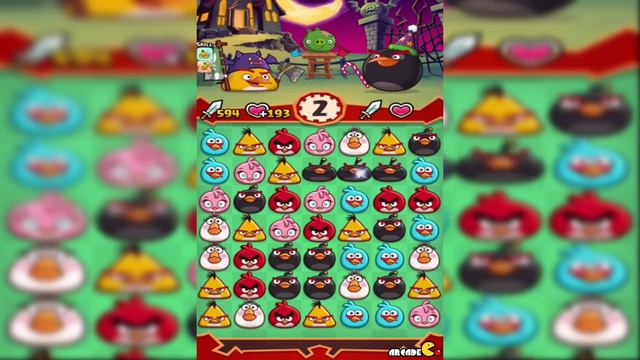 Angry Birds Fight! - Haunted Island 5-6 Gameplay Part 27 смотреть онлайн