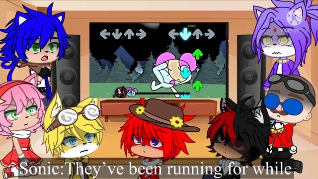 Sonic Characters React To FNF VS Corrupted BFDI & Sonk.Rom // GCRV смотреть онлайн