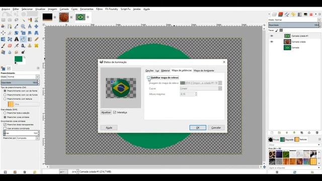 Video Aula de Texturização De uma Bola de Basquete Com o Gimp смотреть онлайн
