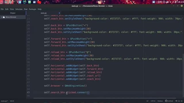 Сделал свой Браузер на Python | PyQT5 создание приложения с красивым графическим интерфейсом смотреть онлайн
