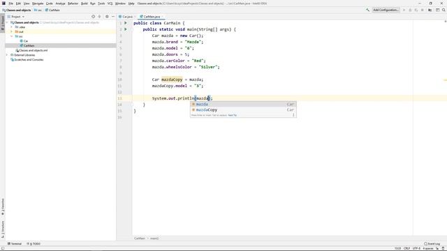 Java for Beginners - Module 6 Classes and objects - Object and reference смотреть онлайн
