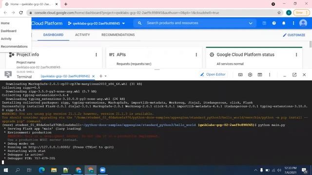 Lab 4 | Google Cloud Platform Tutorial for Beginners | App Engine Demo смотреть онлайн