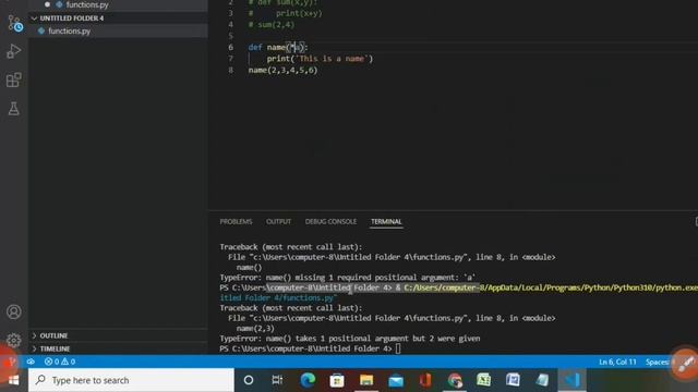 def function in python | Python In Telugu смотреть онлайн