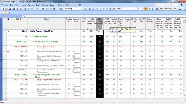 OUM MS Project Plan - OUM View Maintenace Video смотреть онлайн