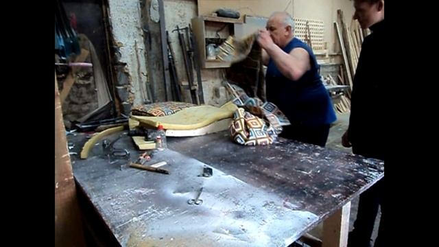 Реставрация кресло качалки. Мини проект. 2 часть смотреть онлайн