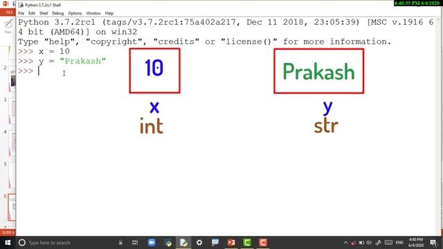 Python datatype смотреть онлайн