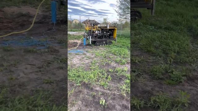 Калужская обл., Дзержинский р-он, скважина на песчаный водоносный слой. смотреть онлайн
