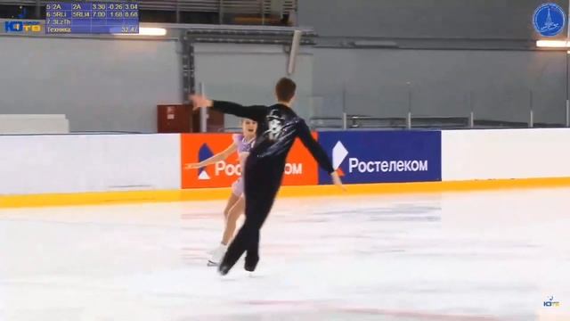 ? ВИСЛОБОКОВА / БРЮХАНОВ - Первенство России в парном катании, Парное катание, KMC - Пп 2019.04.03 смотреть онлайн