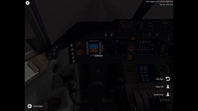 Real 747 Airline Pilot Plays Infinite Flight | Flight Simulator смотреть онлайн