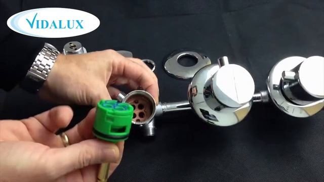 How To Change A Divertor Core In Your Vidalux Shower смотреть онлайн