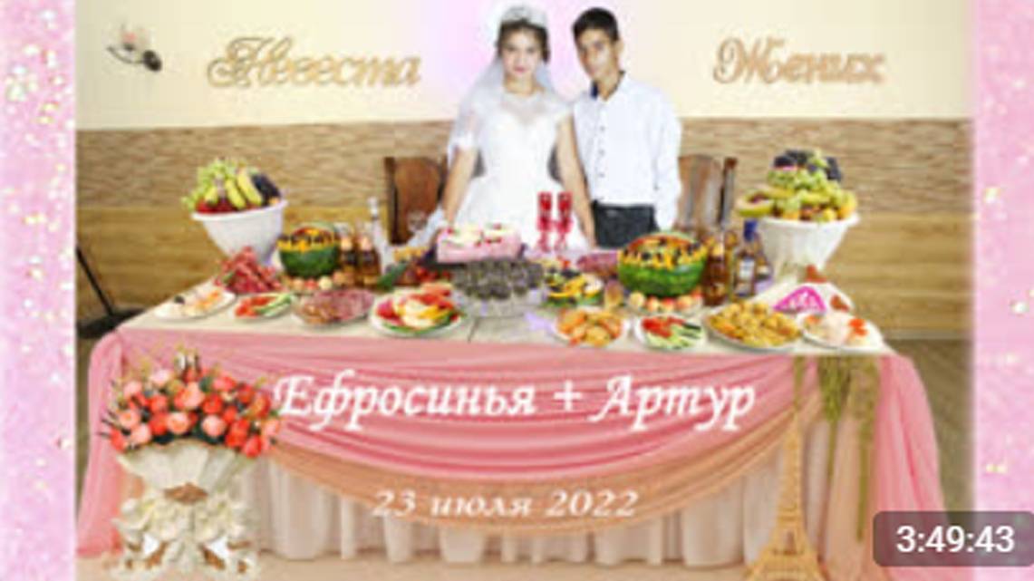 №16Цыганская свадьба Рославль+Брянск Артур + Ефросиния 23 июля кафе Чинар смотреть онлайн