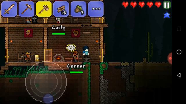 Я сплющил Minecraft и случайно превратил его в Terraria! | Обзор игры Террария | Нуб в Террарии смотреть онлайн