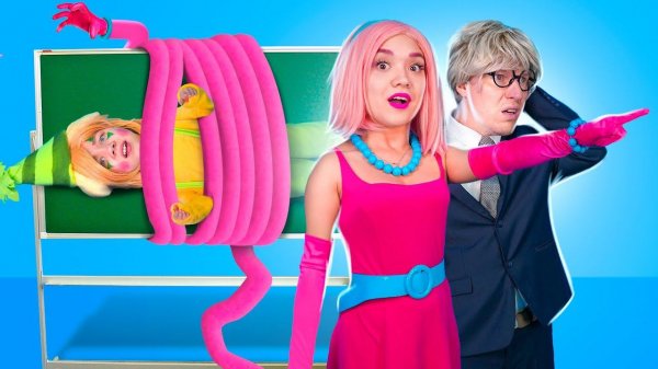 Real School vs Poppy Playtime School! Mommy Long Legs in School!