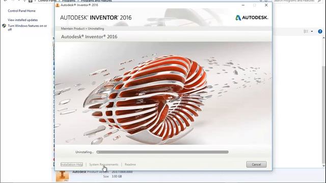 How to Uninstall Autodesk Inventor Professional 2016 смотреть онлайн