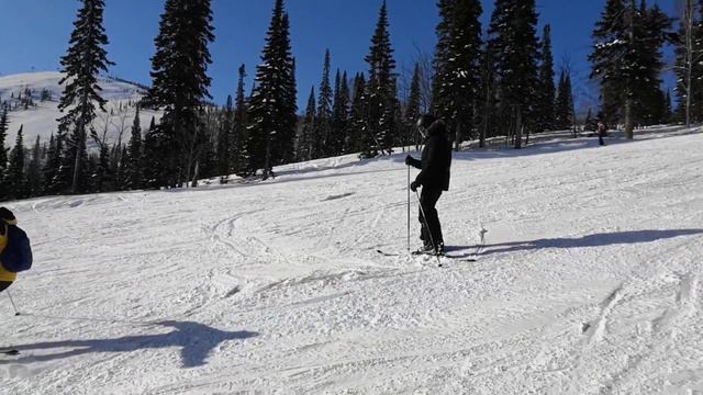 МОЙ ПЕРВЫЙ РАЗ НА ГОРНЫХ ЛЫЖАХ В ШЕРЕГЕШЕ🤪🤪🤪 смотреть онлайн