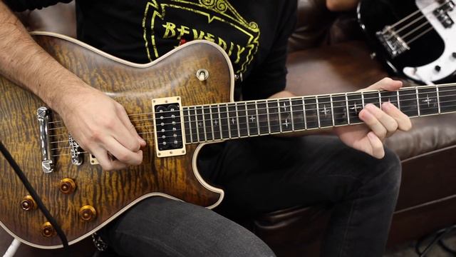 Eric Steckel ripping it on the guitar with Mike Hightower on bass at Norman's Rare Guitars смотреть онлайн