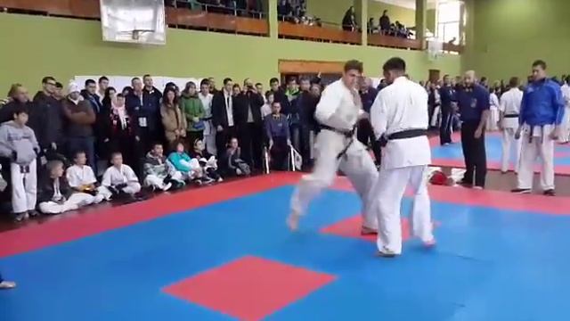 Межрегиональный открытый кубок и чемпионат Украины по шинкиокушинкай карате (WKO) (1) смотреть онлайн