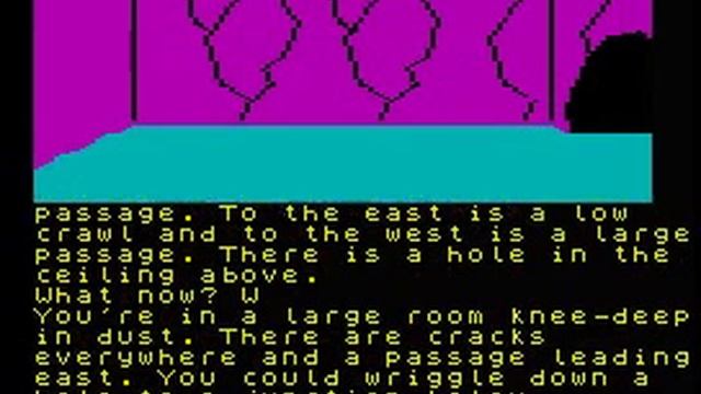 Colossal Adventure (text and graphic adventure, ZX Spectrum) смотреть онлайн