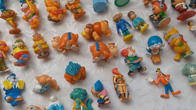 Киндер Сюрприз Коллекционные фигурки старых серий. смотреть онлайн