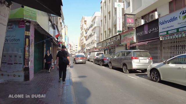 Naif Dubai Deira Street Walking Tour 4K??